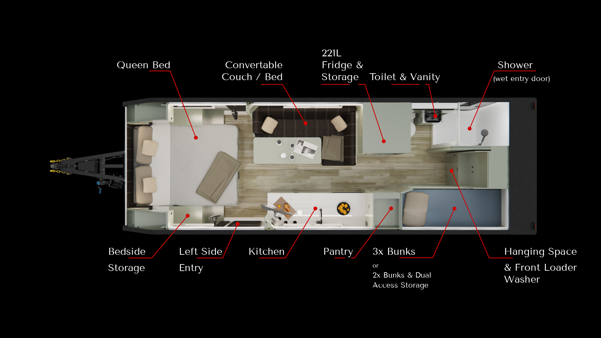 Bruder ADX-21 Family Floor Plan